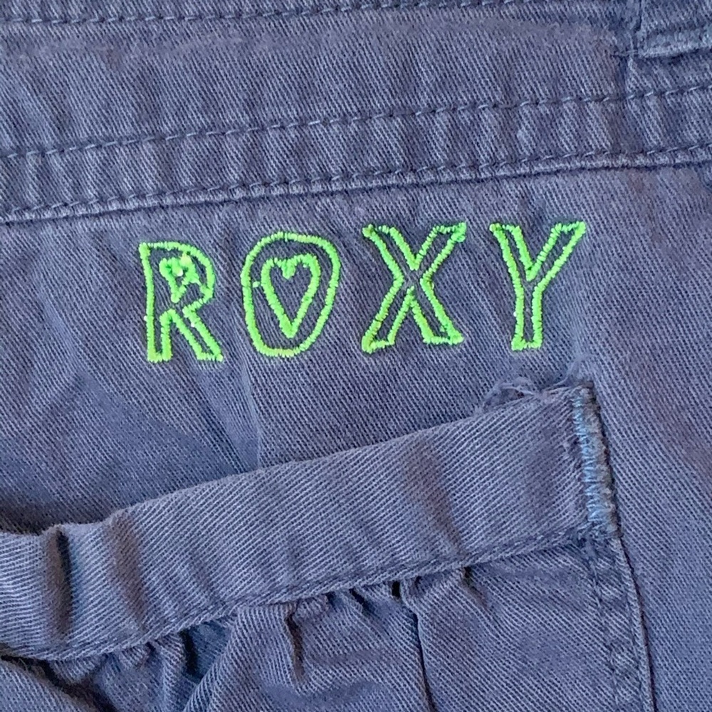 Roxy Bermuda Shorts with Ties on Legs - Picture 9 of 14